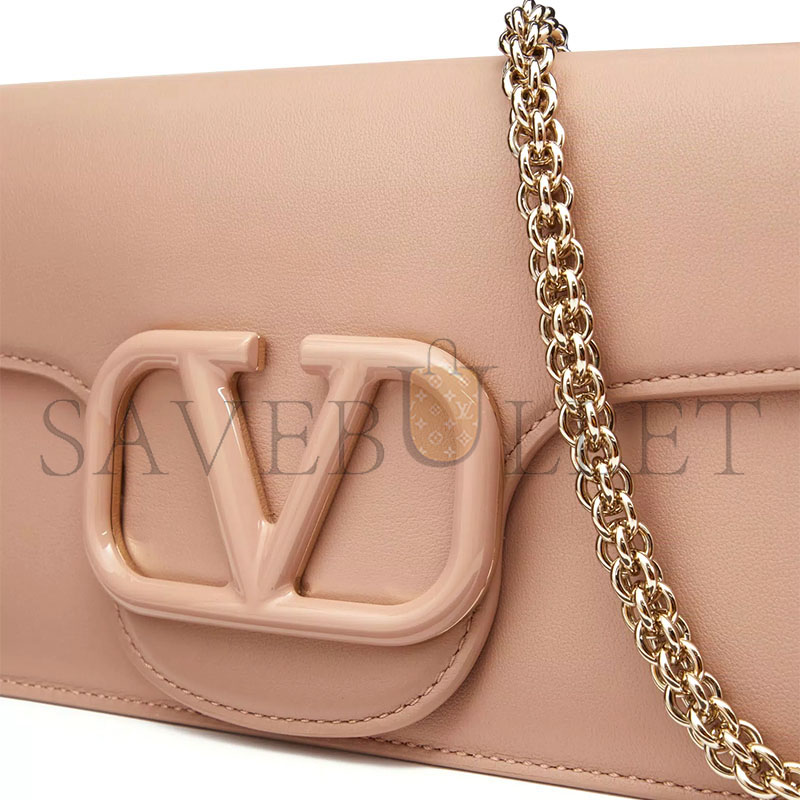 Va1e*ntin0 garavani locÒ calfskin shoulder bag 5w2b0k30iys_gf9 (27*13*6cm)